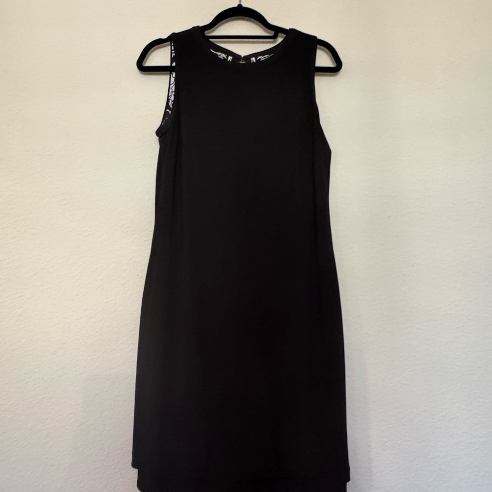 White House Black Market Reversible Black Dress